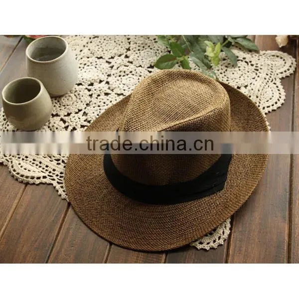 Popular Summer shading straw hat not expensive plain wholesale straw cowboy hats sombrero straw hat wholesale