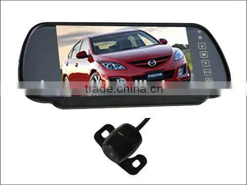 High quality rear view camera with 7"lcd monitor