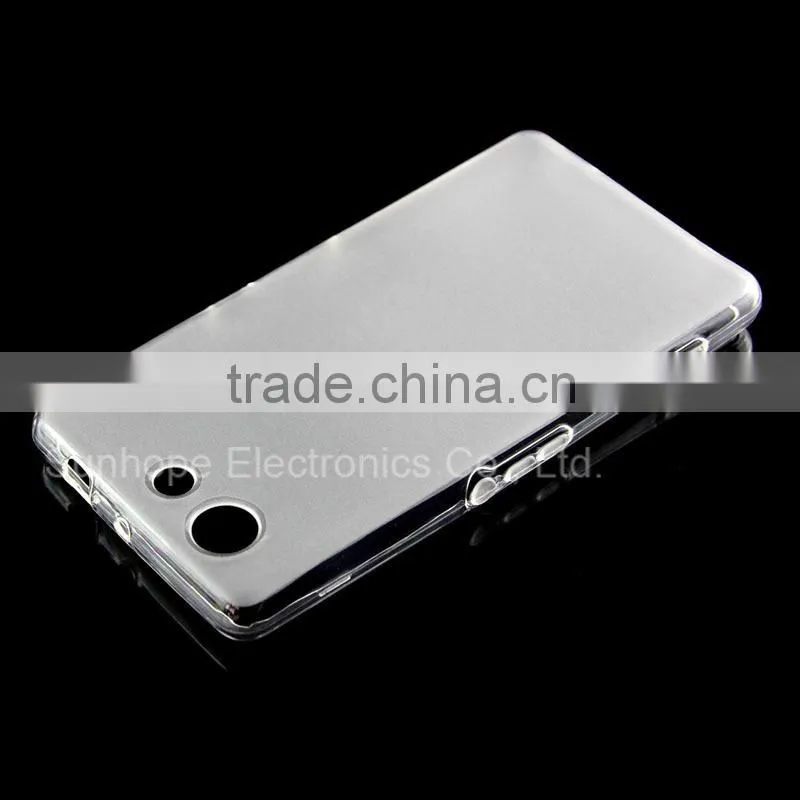matte frosted tpu soft gel phone set for Xperia Z4 MINI z4 compact