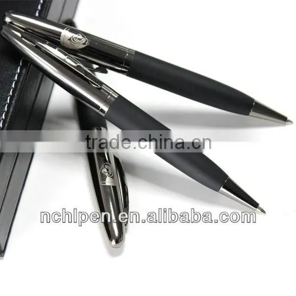 Hot classical top grade bright black pen