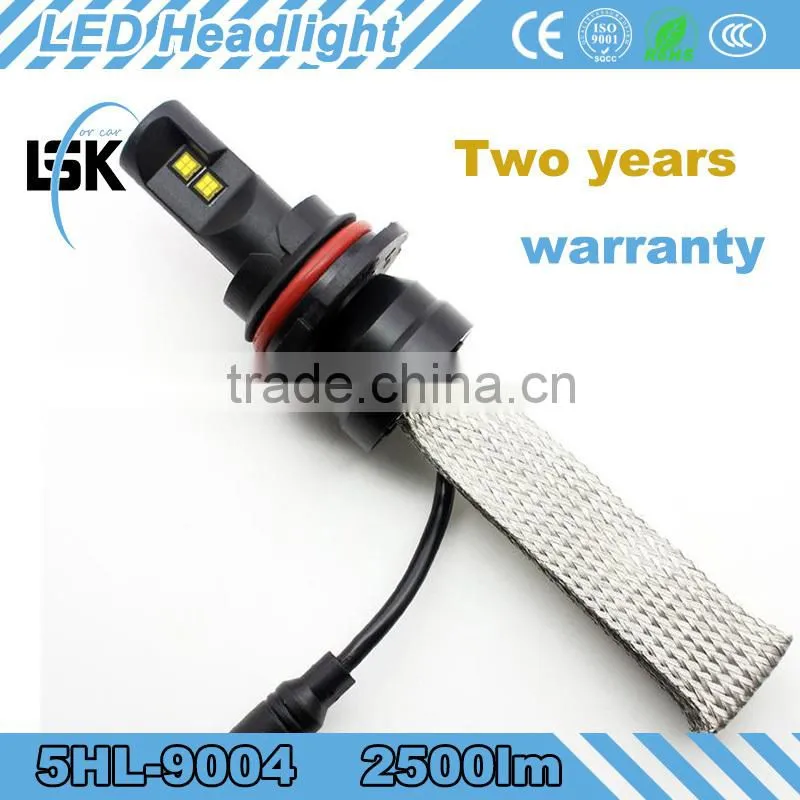 Hot sell !!! 2015 G5 led headlight 6000LM high brightness led headlight kit with quick excellent heat dissipation design