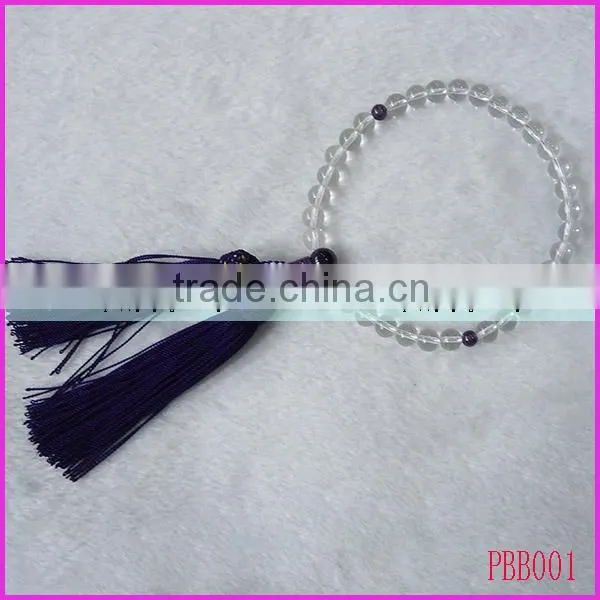 PBB002 hematite japanese prayer gemstone rosary beads