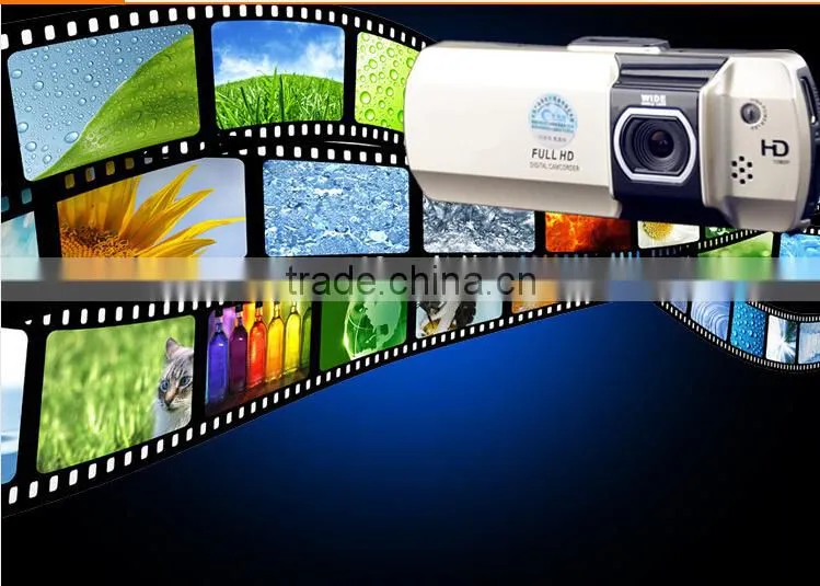 2014 Best selling full hd 1080p car camera DVR /G-sensor+148 degree+H.264+24 hour Parking Monitoring+WDR/HDR