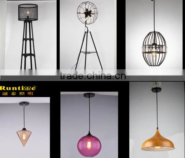 2016 New Modern 3d Glass Pendant Light RT3023