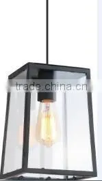 Cube Box Frame Pendant Light