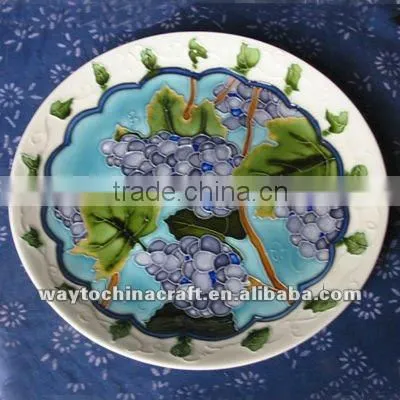 Decorative Ceramic saucer for household articles