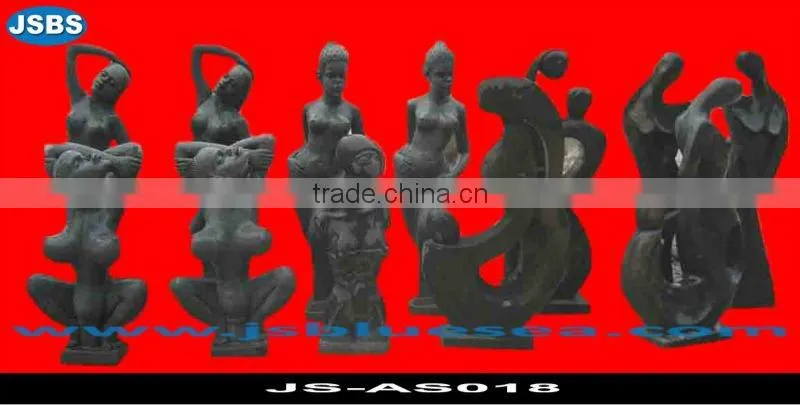 Abstract stone carving