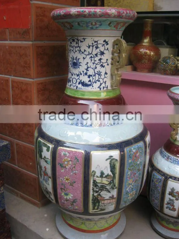 Chinese antique porcelain blue and white vase