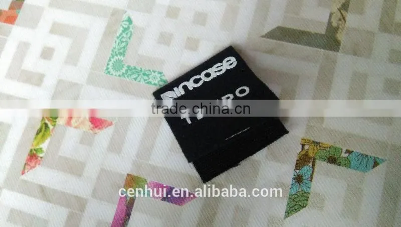 factory custom center fold print100% cotton garment label