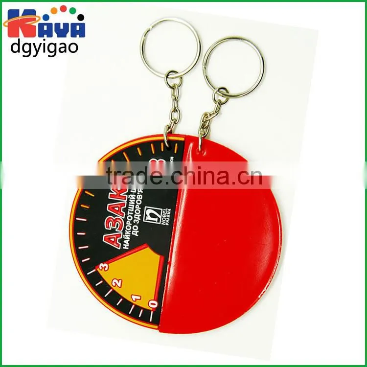 Directly factory custom promotional 3d pvc keychain/custom key chain
