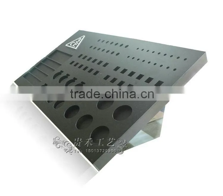 High quality acrylic cosmetic display stand, detachable cosmetic display