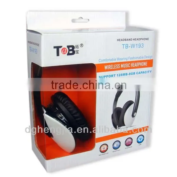 2015 New mp3 player FM radio TF card headphone