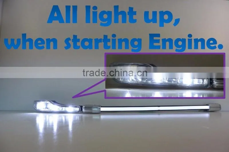 Car Accessories FOR VW MAGOTAN 2011 LED DRL Daytime Running LIGHT