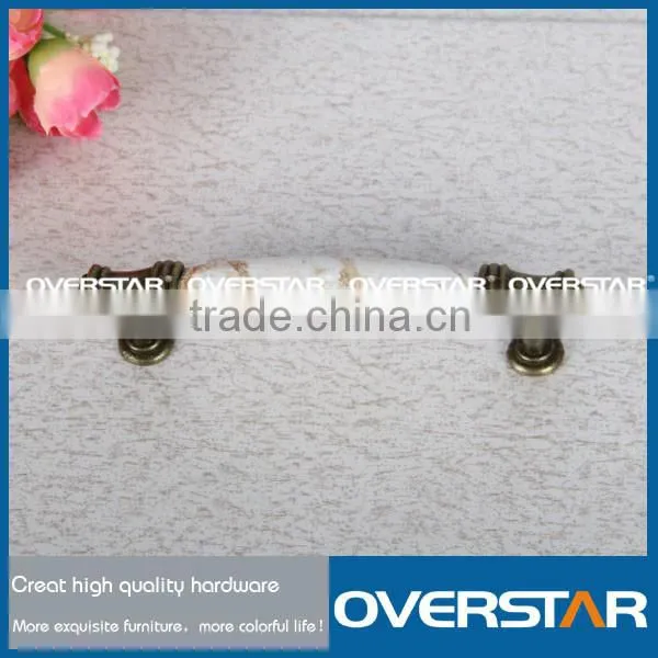 Modular Bedroom Furniture Hardware Ceramic Cabinet Handles