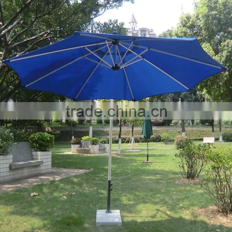 Hotsale Cheap Price Custom Print Aluminum Pole Round Banana Outdoor Umbrella with Crank