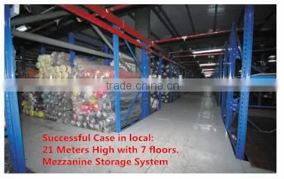 Dachang Factory 2015 Multi-levels Mezzanine Storage System/Steel Platform/Warehouse Racking with High Quality