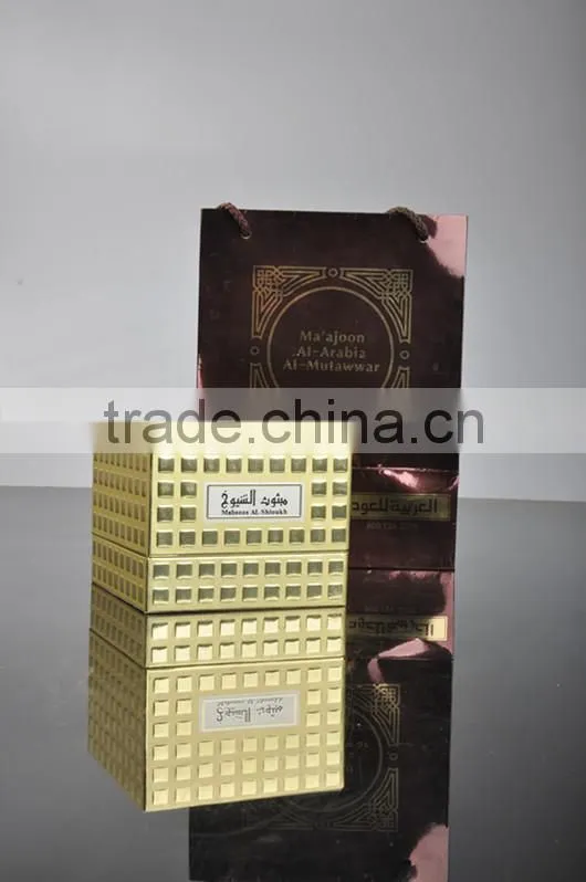 oud perfume packaging box/arabian oud perfume packaging box