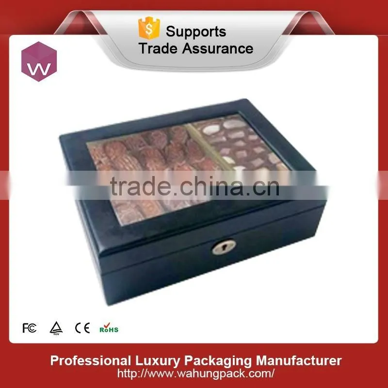 Dubai style new wood chocolate box gift