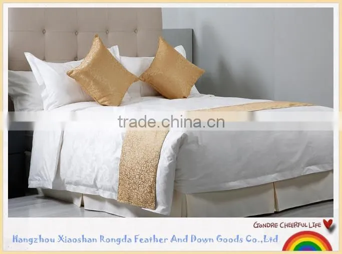 2016 polycotton white hotel bedding set cotton sheets luxury bed