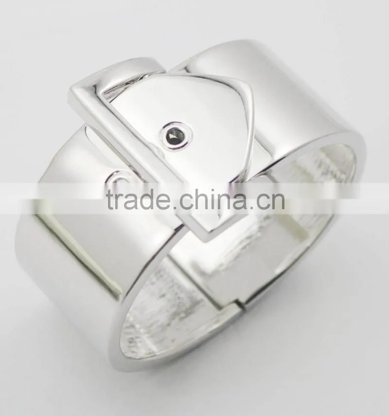 Personalised Men's Wide Punk Bracelet Alloy Belt Bangle Bracelet Wholesale