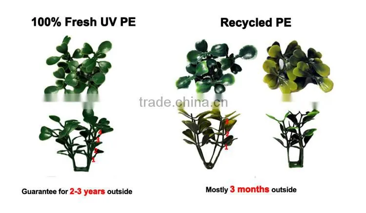 wholesale artificial plastic garden boxwood hedge plants