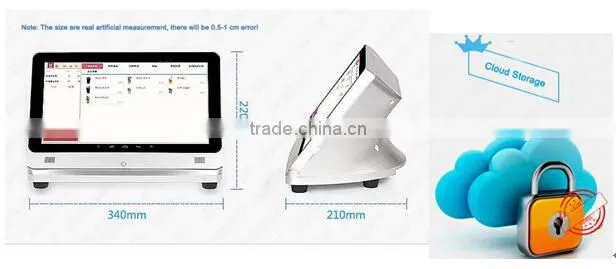 android touch screen handheld pos terminal machine