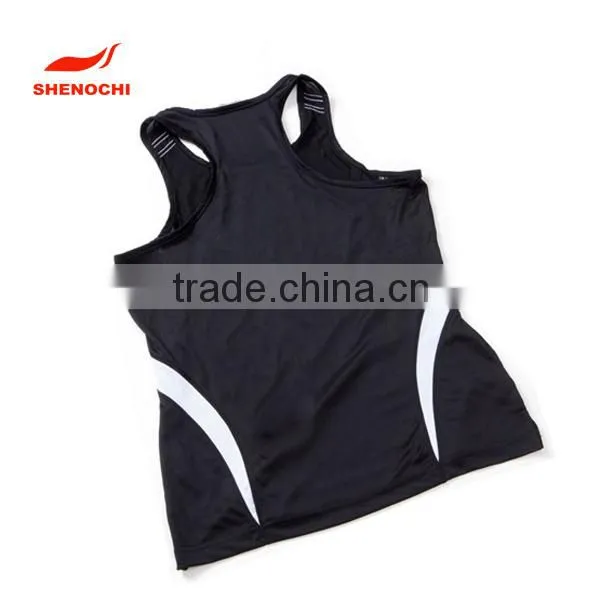 Hot Wholesale Custom Running Sports Singlets Sublimation