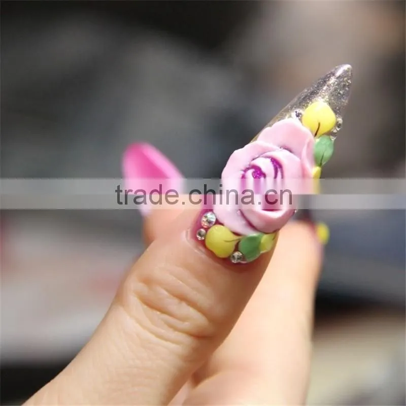 3D 4D Miniature carving gel For UV/LED use 12 color Emboss soak off gel Lace sculpture Nail art tips New functional High quality