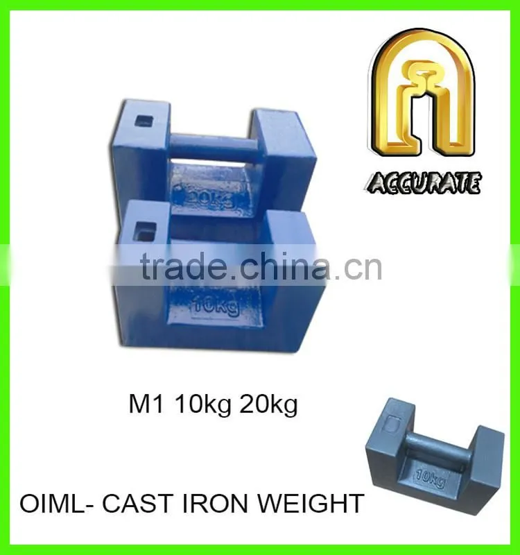 OIML M1 weight 10kg test weight, conterweight 10kg, 10kg cast iron weights