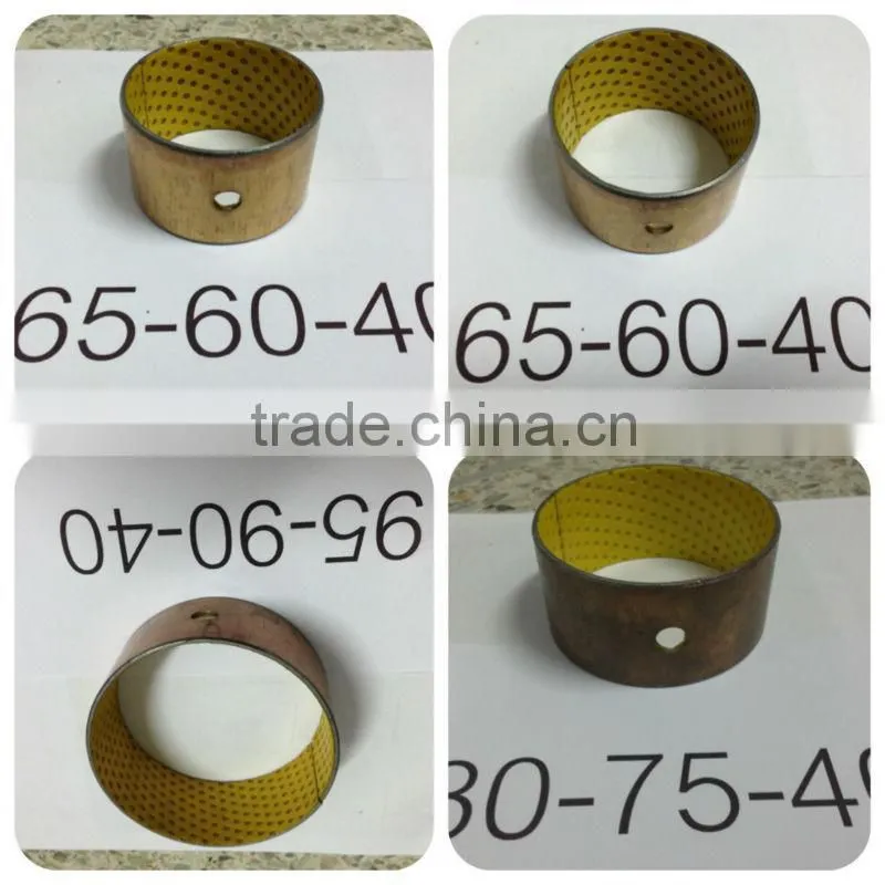 50mm auto bushing steel and copper casting for construction machinery parts ODM parts bush bearing bronze bush