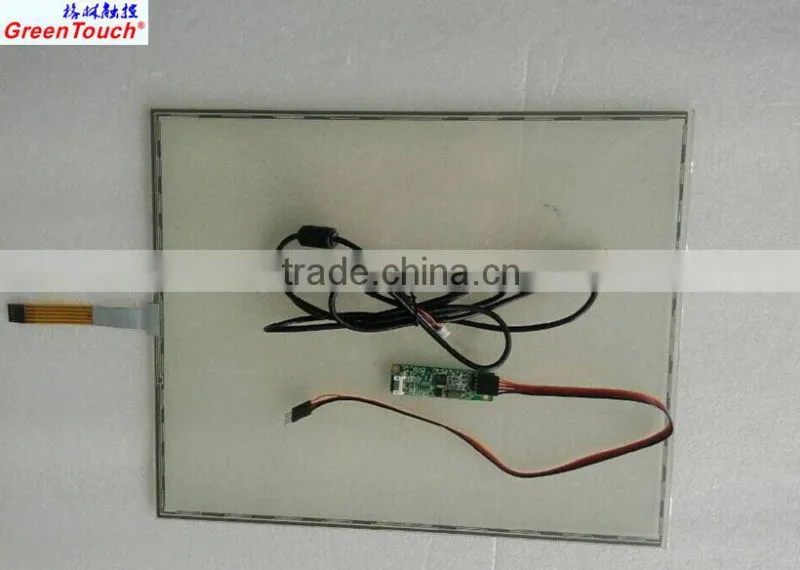 GreenTouch 17 inch 5 Wire Resistive Touch Screen Replacement with EXW Price