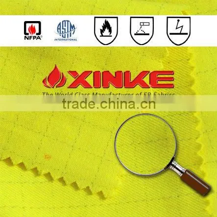 Inherently Flame Retardant antistatic Modacrylic fabric