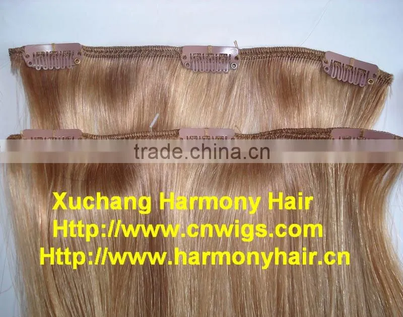Harmony 120g human hair with clip in hair extensions, more colors on stock