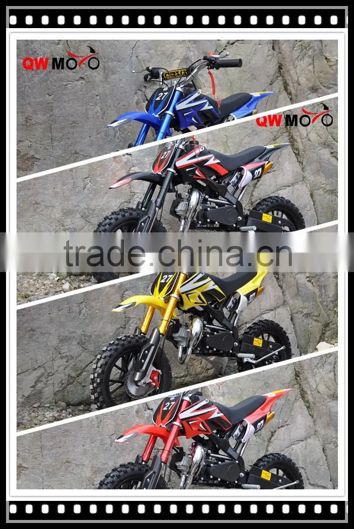 Cheap 50cc motorcycles mini kids bike 49cc dirt bike pit bike motorcycle with easy pull start