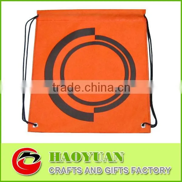 2014 Reusable Nylon drawstring Backpack-HYGWD035