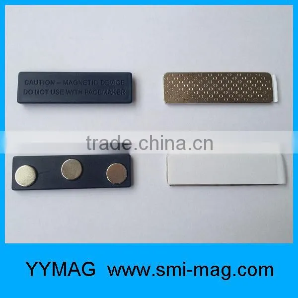 High quality green color magnetic name badges wholesale