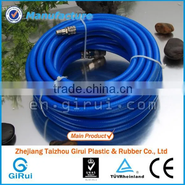 Pvc air hose with europe quick connector