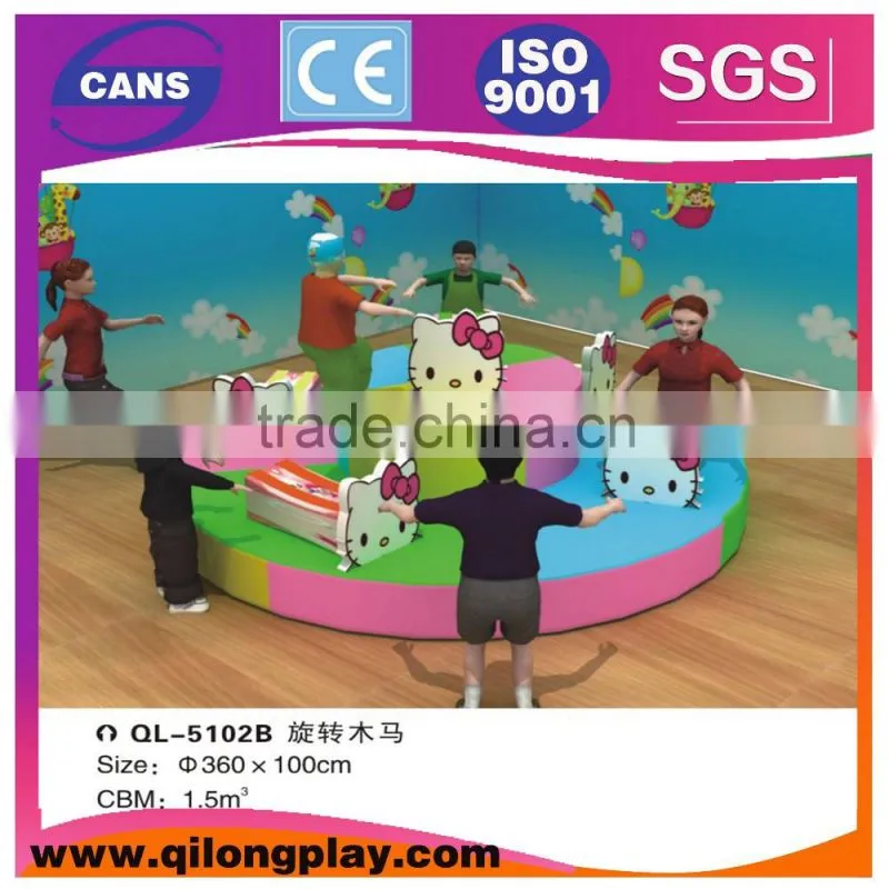 Colorful and Interesting Equipment Electric indoor Soft Playground