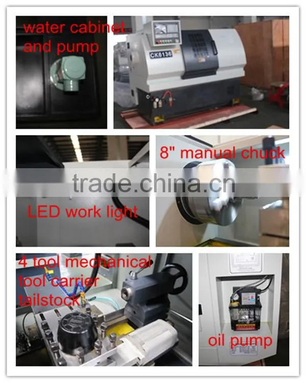CK6150 disc drum brake lathe machine