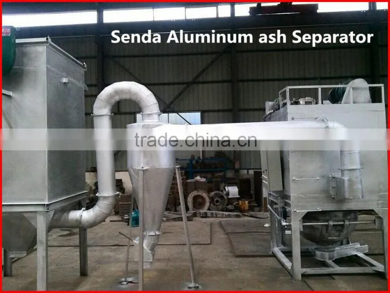 Senda fry aluminun ash machine hot in China