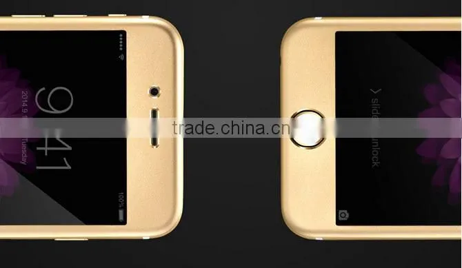 clear screen protector for iphone6 with arc-shaped Full screen cover for iphone screen protector