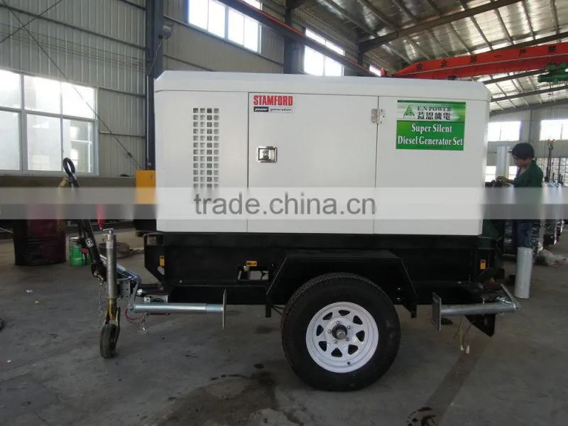 trailer mounted diesel generator EN POWER manufacturer