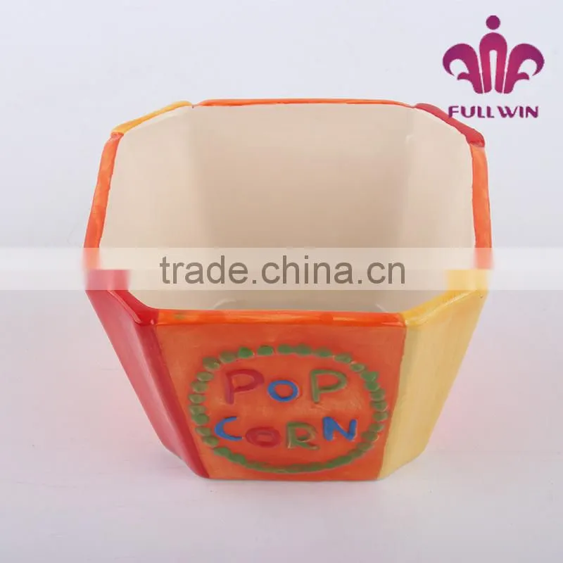 chinese ceramic bowls disposable bowl sugar bowl popcorn bowl