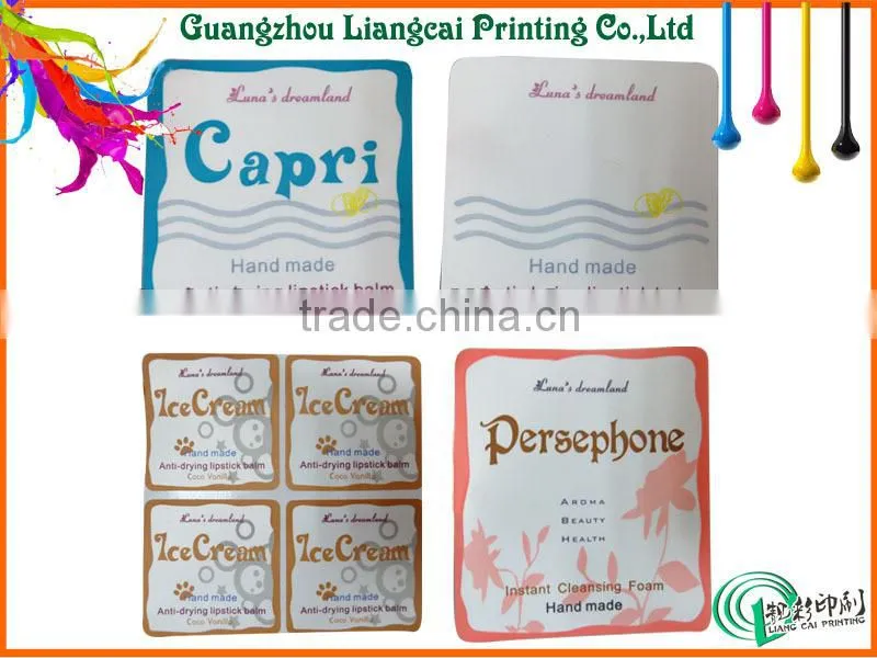 Useful glossy paper sticker self adhesive paper sticker