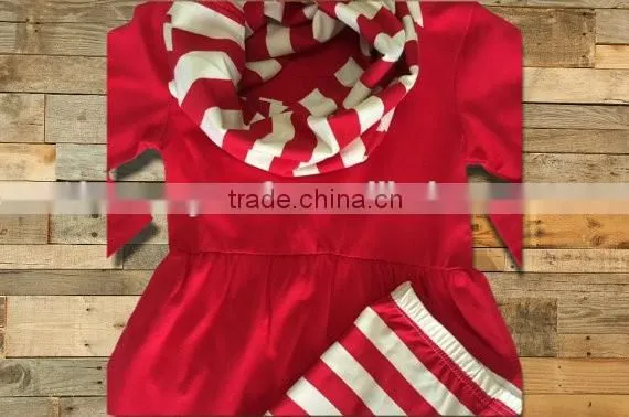 christmas pajamas for children/cheap kids christmas pajamas/100%cotton girls night dress