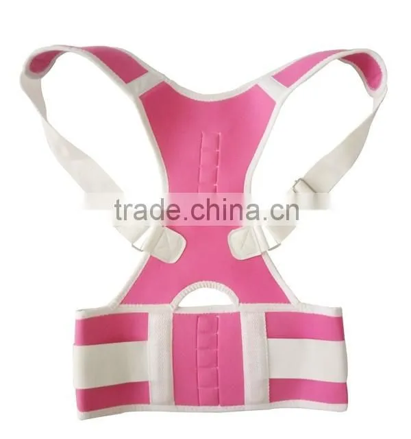 magnetic lumbar support back spine corrector