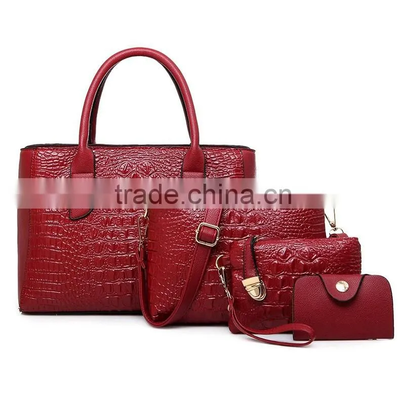 2016 Wholesale Cheap Crocodile Handbags Made In China