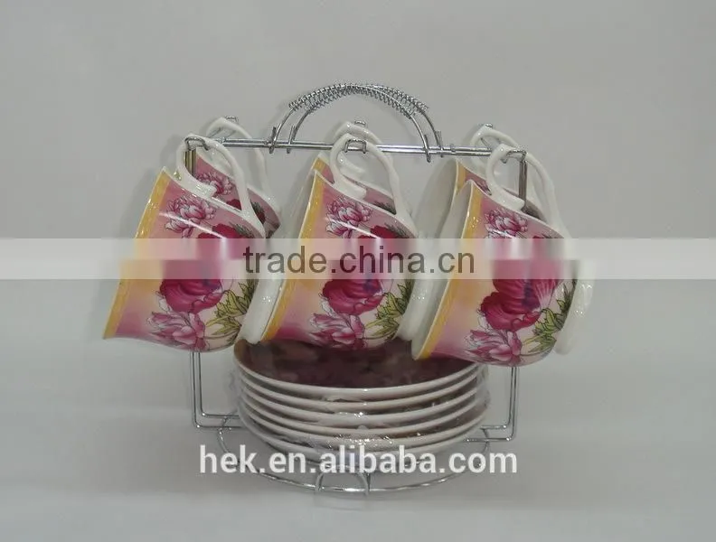 high quality cup and saucer ,handle mug ,tea cup and saucer for sale