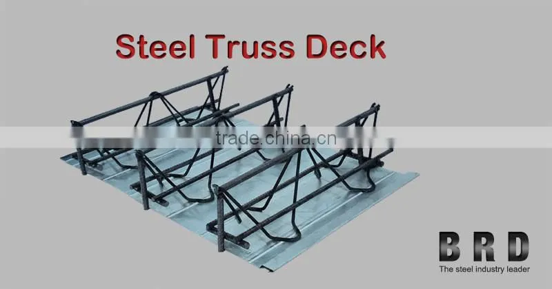 truss floor slab for high rising buildings