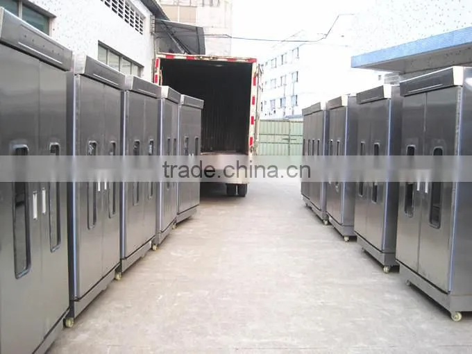 Factory Sell Two Door Economic 28 trays Electric Dough Proofer Price